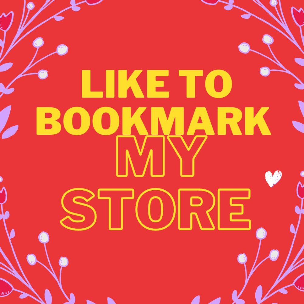 Like to Bookmark my store